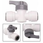 Heavy Duty Grey Acetal Shut off Valve 3/8 Stop Tap for Water Filtration