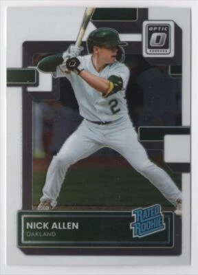 2022 DONRUSS OPTIC  RATED ROOKIE Nick Allen Rookie Oakland Athletics #69 R45 - Image 1 of 2