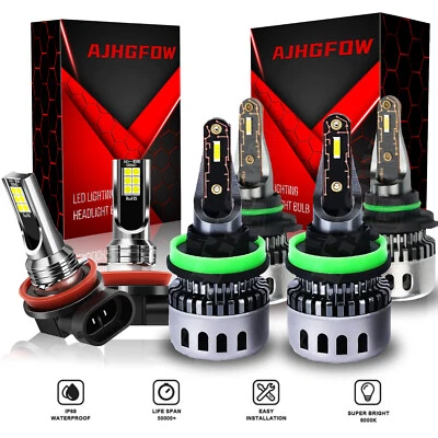 For Subaru XV Crosstrek 2015-2020 6x LED Headlight Bulbs High Low Beam Fog Light - Image 1 of 4