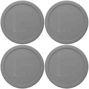 Pyrex 323-PC 1.5qt/1.4L Jet Gray Mixing Bowl Plastic Replacement Lids (4-Pack) - Picture 1 of 4