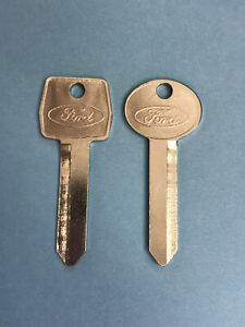 Ford Key Blank Set, OEM, 1965-Early 1990's, H51 & H50 (1167FD & S1167FD)