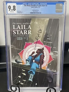 The Many Deaths of Laila Starr #2 * CGC 9.8 * Boom 2021 1:25 Variant by Dekal - Picture 1 of 3