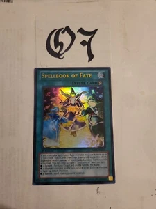 Yu-Gi-Oh! JCC Spellbook of Fate Abyss Rising ABYR-EN059 1a Edición Ultra Raro - Imagen 1 de 9