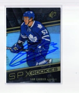 SAM CARRICK autographed SIGNED '14/15 TORONTO MAPLE LEAFS "SPX" rookie card - Picture 1 of 1