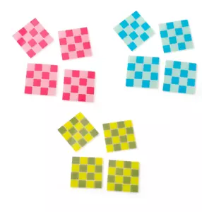 4 Stück Quadratische Untersetzer - Bullseye's Playground™ (3 Farbdesigns zur Auswahl) - Bild 1 von 11