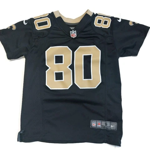 Nike New Orleans Saints  Youth Size Small (8) Jimmy Graham On Field Jersey Black Cover