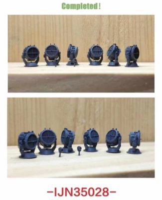 BUNKER STUDIO 1/350 Scale Type 96 150cm Searchlight (Yamato/Musashi)IJN35028