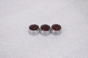 DIALCO PILOT LIGHT LENS, RED, 0.96" ID, 1.12" OD, 0.75" HEIGHT, (LOT OF 3) - Picture 1 of 6