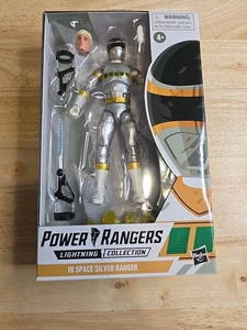 Power Rangers Lightning Collection IN SPACE SILVER RANGER Zhane NEU - Bild 1 von 4