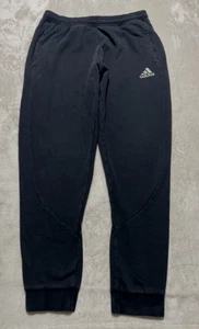 Adidas Essentials Jogger Mens XL Black Trefoil Logo Elastic Waist Sweatpants - Picture 1 of 13