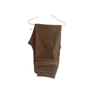 Northeast Outfitters Workwear Flanell gefüttert braun Canvas Hose 34x32 Zimmermann - Bild 1 von 23