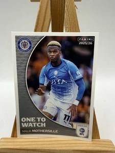 PANINI EFL 2025 - 26  STICKER Malik Mothersille Stockport One To Watch #480 - Picture 1 of 4