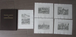 Historische Ansichten vom Landkreis Schwandorf - 5 Radierungen, Aus Anlaß des 15 - Bild 1 von 3