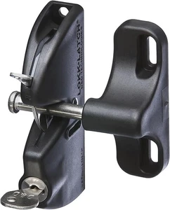 National Hardware N346-201 V6201 LokLatch schwarz 4-9/16 Zoll - Bild 1 von 9