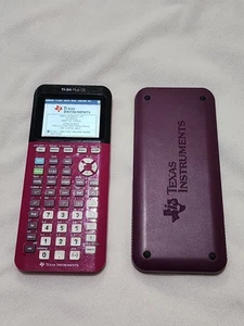 Texas Instruments TI-84 Plus CE Graphing Calculator Purple ONLY WORKS - Picture 1 of 5
