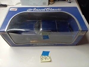 Anson Classic 1963 Blue Ford Thunderbird Diecast 1:18 Scale Die-Cast NIB - Picture 1 of 13