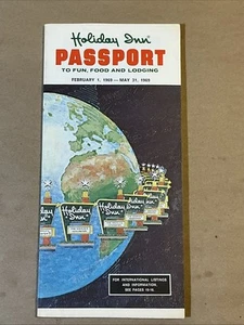 Vintage 1969 Holiday Inn Passport Brochure Location Guide INV-AA11 - Picture 1 of 15
