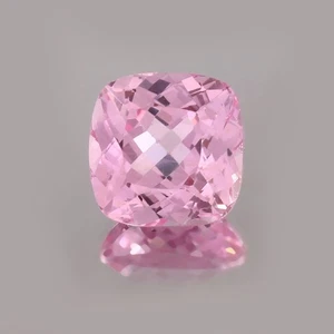 AAA Natural Ceylon Padparadscha Sapphire Loose Cushion Gemstone Cut 10.20 Ct - Picture 1 of 6