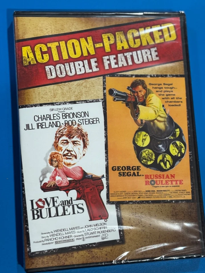 Love and Bullets / Russian Roulette (DVD) Stars Charles Bronson/George Segal - Image 1 of 2