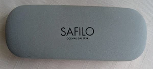Vintage Safilo Occhiali DAL 1934 Klappetui für Brille Sonnenbrille grau - Bild 1 von 5