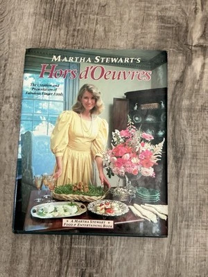 1984 1st Ed 1st Print Martha Stewart Hors d’Oeuvres Cookbook Party Recipes VTG - Image 1 of 4
