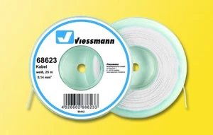 Viessmann 68623 - Fil électrique blanc, 25m - Imagen 1 de 1