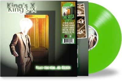 King's X - Please Come Home...Mr. Bulbous - Green [New Vinyl LP] Colored Vinyl, - Image 1 of 2