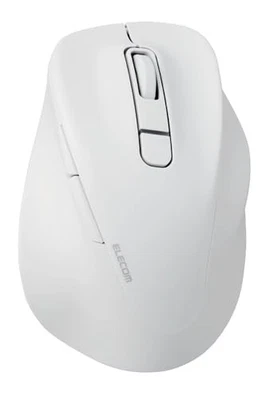 Wireless Mouse EX-G Bluetooth Quiet XL Size 5 Button White - Image 1 of 4