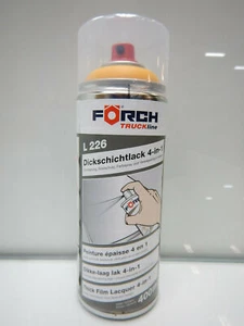4 in 1 VOLVO 5001 GELB LKW TRUCK DICKSCHICHTLACK LACK SPRAY SPRAYDOSE 400ML - Bild 1 von 2