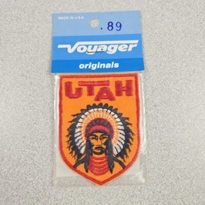 Utah State Patch da Collezione Emblemi Voyager Vintage - Foto 1 di 2