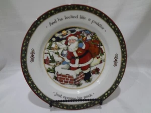 Portmeirion  A Christmas Story - Dinner Plate - And he looked like a peddler... - Picture 1 of 5