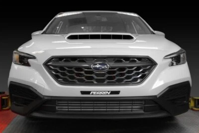 Cubierta de matrícula delantera negra Perrin para Subaru 2022-2024 WRX Foto 1 de 4