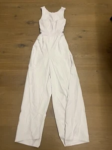 Hochzeitskleid Standesamt Damen Jumpsuit weiß NEU Größe 36 Vera Bridal - Bild 1 von 3