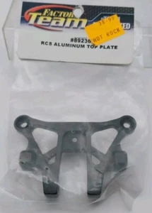 Team Associated 89236 Factory Team Black Aluminum Top Plate RC8 RC8T RC8B SC8 - Picture 1 of 1