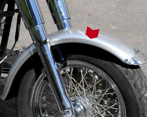 Harley Davidson 100th Anniversary Fatboy front fender decals stripes # 24 - Picture 1 of 4