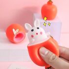 Carrot Shaped Bunny Squeeze Toy Realistic Carrot Doll