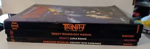 Lot Of 4 Trinity RPG Books From White Wolf. - Picture 1 of 9