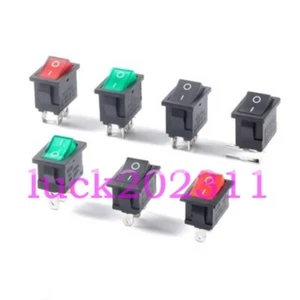 5pcs NEW Boat type/shape switch rocker KCD1 with light #YT - Picture 1 of 18