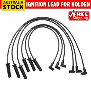 6*Ignition Spark Plug Leads for Holden Commodore Sedan VT VS VX VY 3.8L V6 Black - Picture 1 of 12