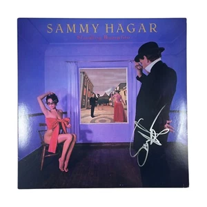 Sammy Hagar Signed Autographed Standing Hampton Vinyl Album Van Halen - Picture 1 of 6
