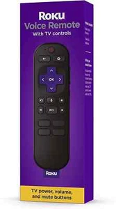 Roku Voice Remote-Compatible w/ All Roku Models Boxed/Retail - Picture 1 of 1
