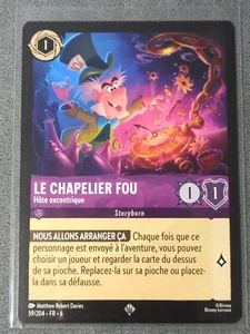 LORCANA FR - Chapitre 6 59/204 Le chapelier fou - Super rare non Foil Neuf - Imagen 1 de 2