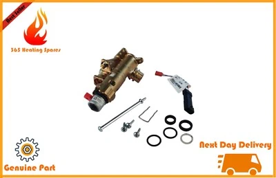 VAILLANT  ECOTEC PLUS 824 831 837 937 & PRO 24-28 DIVERTER VALVE 0020132682 New - Image 1 of 3