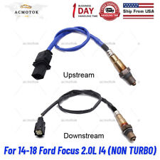 For 2014-2018 Ford Focus 2.0L l4 Oxygen O2 Sensor 2PCS Upstream&Downstream