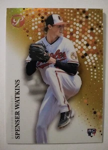 2022 Topps Pristine Spenser Watkins #'d 30/50 Gold Refractor Rookie Orioles #232 - Picture 1 of 2