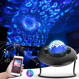 Galaxy Projector light Rotatable Design Night Light With Bluetooth Music Player - Picture 1 of 6