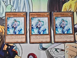 Effect Veiler x3 SDCH-EN017 Common 1st Edition M/NM Condition 2 - Picture 1 of 10