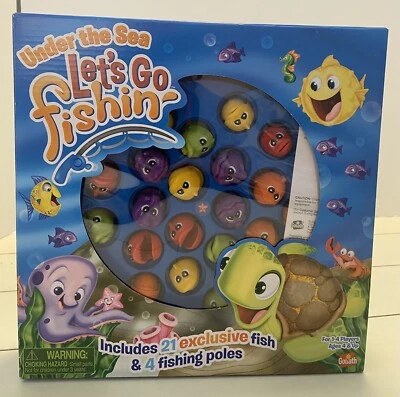 Under The Sea LETS GO FISHING Game 100056 2023 - Image 1 of 4