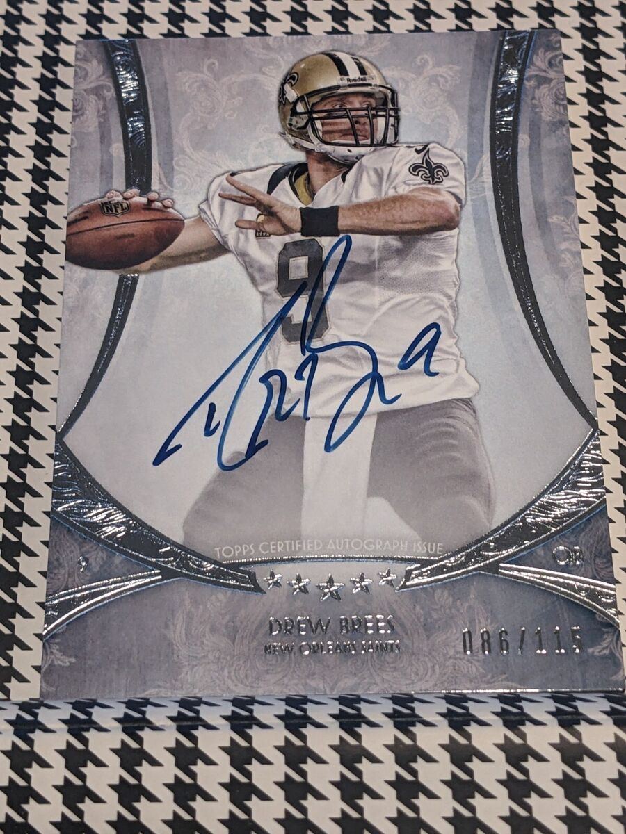 Drew Brees Auto for sale | eBay Drew Brees Auto for sale | eBay