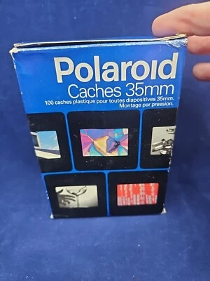  Polaroid 35mm 2x2'' Plastic Slide Mounts Caches Snap-Together 100 Count  - Image 1 of 4